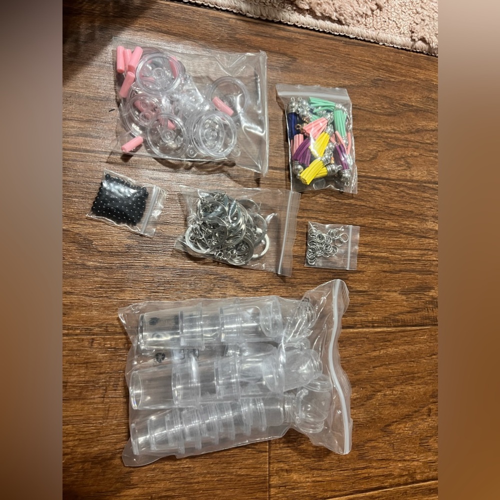 Boba tea/bubble tea keychain kit